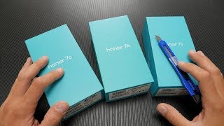 Honor 7c 7A 7s unboxing Techblog.gr μαγικό κοπίδι