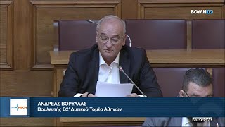 Τοποθετήσεις για το Ταμείο Ανάκαμψης και Ανθεκτικότητας - Ανδρέας Βορύλλας