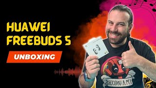 HUAWEI Freebuds 5 Unboxing: Ιδιαίτερος σχεδιασμός και βαθιά μπάσα!