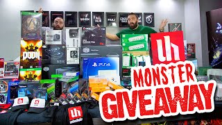 MONSTER-GIVEAWAY | 4 YEARS UNBOXHOLICS! | Unboxholics