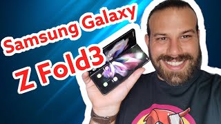 Ένα tablet σε συσκευασία Smartphone. Samsung Galaxy Z Fold3 Preview