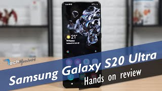 Samsung Galaxy S20 Ultra Hands on Review [Greek]