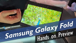 Samsung Galaxy Fold 5G Hands on  @IFA 2019