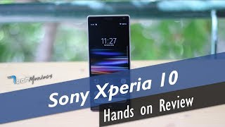 Sony Xperia 10 Hands on Review [Greek]