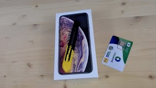 Apple iPhone Xs Max Live Unboxing [Greek]