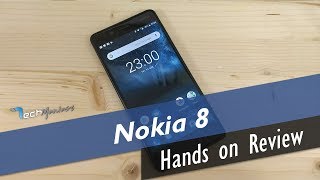 Nokia 8 Hands on Review [Greek]