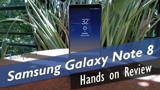 Samsung Galaxy Note 8 Hands on Review [Greek]