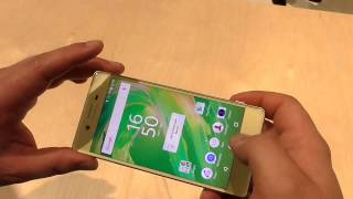 Sony Xperia X Hands on Review @MWC16 [Greek]