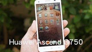 Huawei Ascend G750 hands-on (Greek)