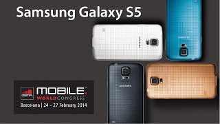 Samsung Galaxy S5 hands-on MWC 2014 (Greek)