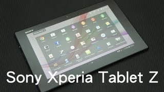 Sony Xperia Tablet Z hands-on (Greek)