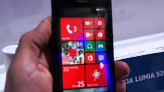 Nokia Lumia 520 hands-on MWC 2013 (Greek)