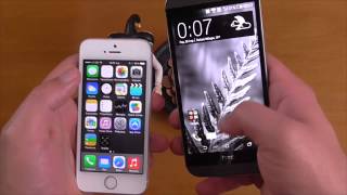 HTC One M8 vs Apple iPhone 5S