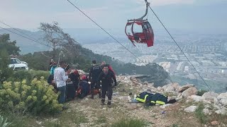 Τουρκία: Καμπίνα τελεφερίκ συγκρούστηκε σε στύλο - Ένας νεκρός Ελληνική - euronews