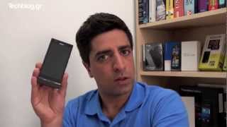 Sony Xperia P hands-on (Greek)