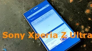 Sony Xperia Z Ultra Hands on Review [Greek]