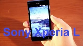 Sony Xperia L Hands-on Review (Greek)