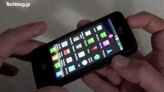 LG Optimus Hub hands-on (Greek)