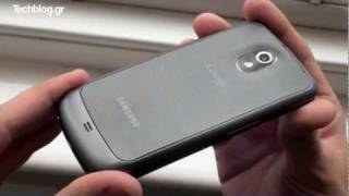 Samsung Galaxy Nexus hands-on 1/3 (Greek)