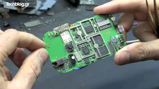 Huawei Ideos U8150 teardown (Greek commentary)