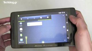 ARCHOS 70 Internet Tablet hands-on (Greek)