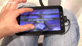 Samsung Galaxy Tab hands-on (Greek) IFA 2010