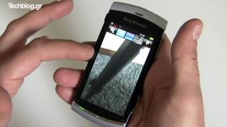 Sony Ericsson Vivaz hands-on (Greek)