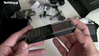 Sony Ericsson Pureness XPERIA X5 unboxing (Greek)