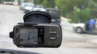 Nokia 6710 Navigator on the road GPS hands on