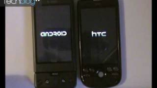 HTC Magic vs HTC G1 boot time comparison