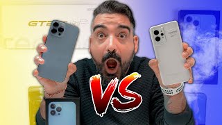 Η ΚΟΝΤΡΑ που ΠΕΡΙΜΕΝΕΣ 😼 iPhone 13 Pro Max vs Realme GT 2 Pro | Techaholic