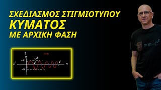 ΣΧΕΔΙΑΣΜΟΣ ΣΤΙΓΜΙΟΤΥΠΟΥ ΚΥΜΑΤΟΣ | ΜΕ ΑΡΧΙΚΗ ΦΑΣΗ