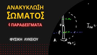 ΑΝΑΚΥΚΛΩΣΗ ΣΩΜΑΤΟΣ | 4 ΠΑΡΑΔΕΙΓΜΑΤΑ για την ΦΥΣΙΚΗ ΛΥΚΕΙΟΥ