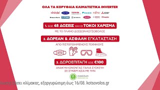 Κωτσόβολος = Κλιματιστικά Inverter με τριπλό όφελος