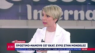 Κομισιόν: Πρόστιμο-μαμούθ 337 εκατομμύρια ευρώ στην Mondelez - Το σχόλιο της Έλενας Λάσκαρη Ελληνική - SKAI.gr