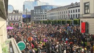 Βρυξέλλες: Μεγάλη πορεία κατά της ακροδεξιάς Ελληνική - euronews