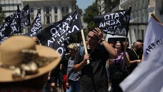 Μαζική συγκέντρωση των εργαζομένων της ΛΑΡΚΟ στην Αθήνα Ελληνική - euronews