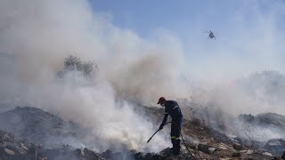 Ελλάδα: Σε πύρινο κλοιό Ηλεία και Αχαΐα - Νεκρός 55χρονος που συμμετείχε στην κατάσβεση Ελληνική - euronews