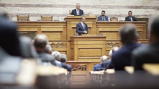 Ομιλία Κυριάκου Μητσοτάκη στη συνεδρίαση της Κοινοβουλευτικής Ομάδας της Νέας Δημοκρατίας στη Βουλή