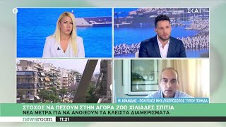 Νέα μέτρα για να ανοίξουν τα κλειστά διαμερίσματα - Στόχος να πέσουν στην αγορά 200 χιλιάδες σπίτια Ελληνική - SKAI.gr