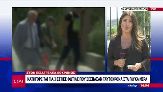 Στον εισαγγελέα 80χρονος: Κατηγορείται για 3 εστίες φωτιάς που ξέσπασαν ταυτόχρονα στα Γλυκά Νερά Ελληνική - SKAI.gr