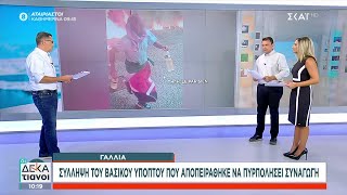 Γαλλία: Σύλληψη του βασικού υπόπτου που αποπειράθηκε να πυρπολήσει συναγωγή  | Οι Δεκατιανοί Ελληνική - SKAI.gr