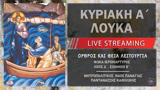 Κυριακή Α΄ Λουκά | Μητροπολιτικός Ναός Παναγίας Παντανάσσης Καθολικής