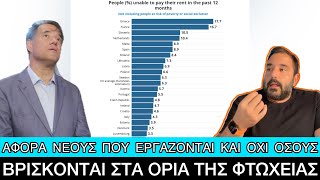 Πρώτη η Ελλάδα σε όλη την Ευρώπη σε αυτούς που δεν μπορούν να πληρώσουν το ενοίκιό τους Ελληνική evangian