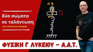 Δύο σώματα σε Ταλάντωση και Απώλεια Επαφής | ΦΥΣΙΚΗ Γ ΛΥΚΕΙΟΥ - Α.Α.Τ.