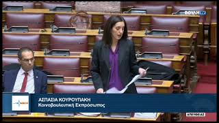 Ασπασία Κουρουπάκη: Στήριξη στην ένστασηαντισυνταγματικότητας