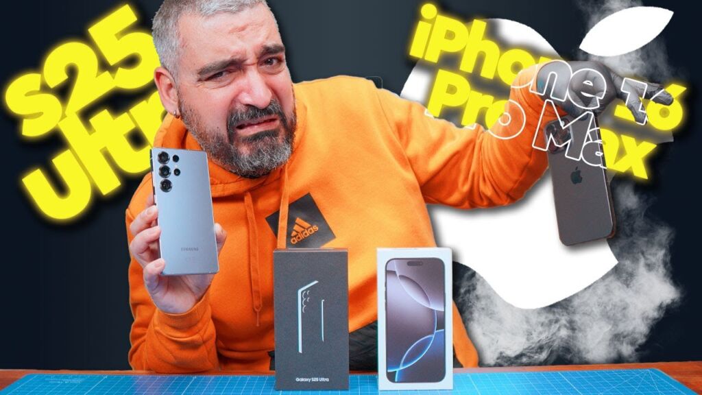 ΔΕΝ ΓΙΝΟΝΤΑΙ ΑΥΤΑΑΑΑΑ 😬 iPhone 16 Pro Max vs Galaxy S25 Ultra benchmark