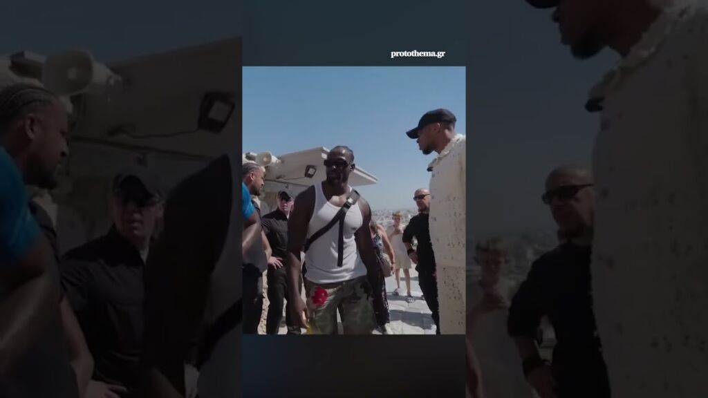 Ο Γιάννης Αντετοκούνμπο ξενάγησε σε live μετάδοση τον διάσημο youtuber IShowSpeed στην Ακρόπολη Ελληνική - ProtoThema