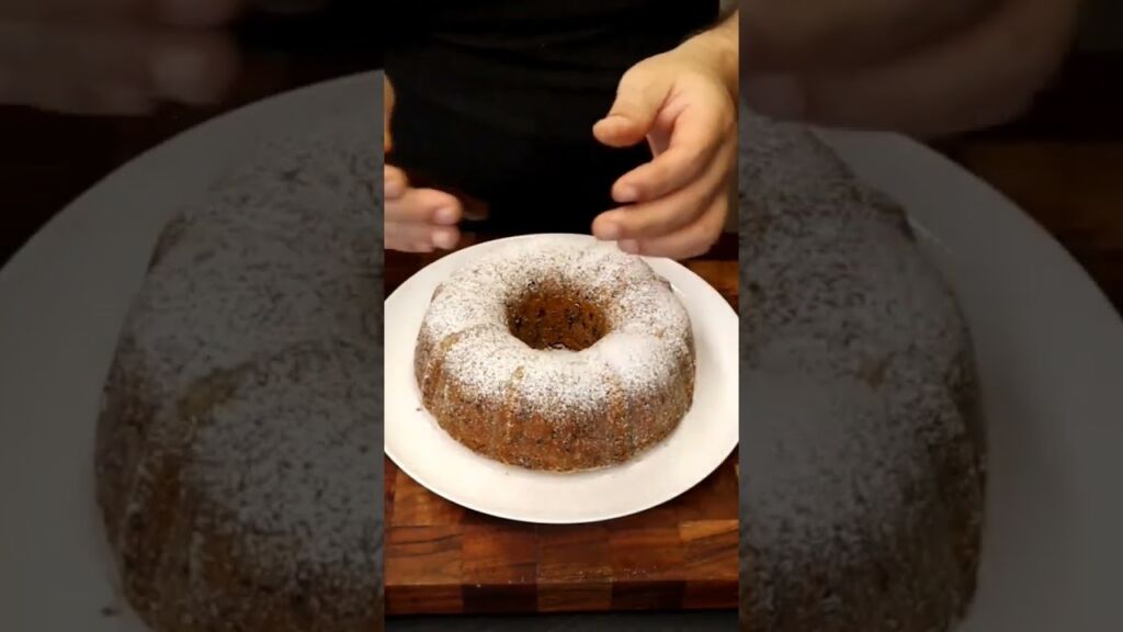 Νηστίσιμο Κέικ Πορτοκαλιού 🍊 με μόνο 4 υλικά! Vegan Orange Cake with Only 4 Ingredients