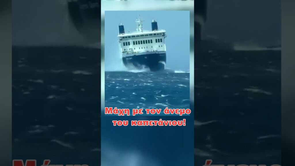 Τήνος:Τα κατάφερε!   #λιμάνι# καπετάνιος